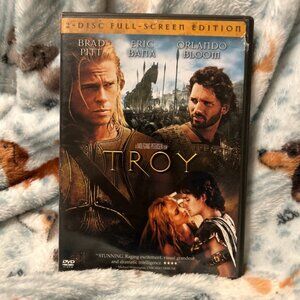 Troy (DVD, 2005, 2-Disc Set, Full Screen) Brad Pitt Orlando Bloom